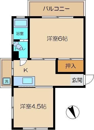 マンションLの間取り