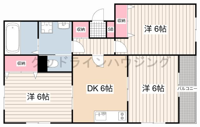 Maison Soleilの間取り