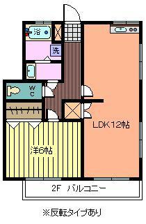谷口コーポの間取り