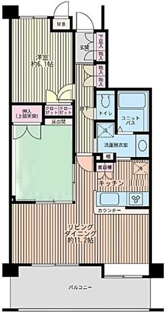サンクレイドル鶴見の間取り|間取りです。