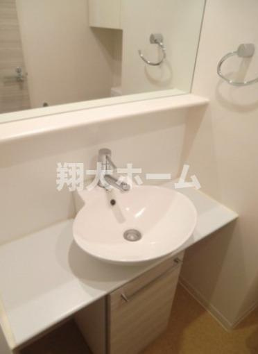シースペース三ノ輪の洗面所