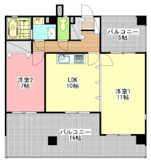アスペック天満橋の間取り