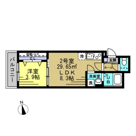 【間取り】 | ヴィラ馬橋