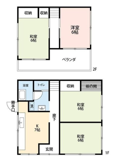 【間取り】 | 宮前町戸建