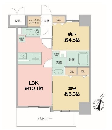 【間取り】 | Louis Residence 弁天町