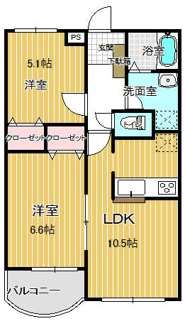 レグルスの間取り
