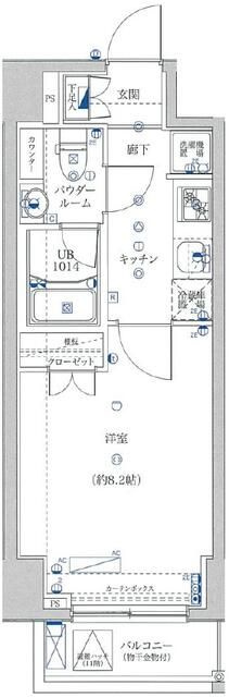 ユリカロゼ東京イーストの間取り|間取りです。