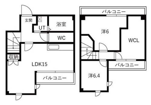 【間取り】 | ルシェル梅津 | 専有面積75.41㎡