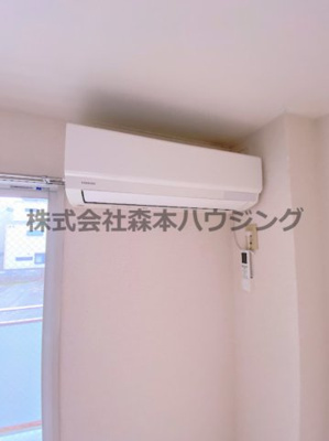 【設備】 | 　サンハイツ | エアコンついてます