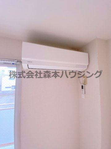 【設備】 | 　サンハイツ | エアコンついてます