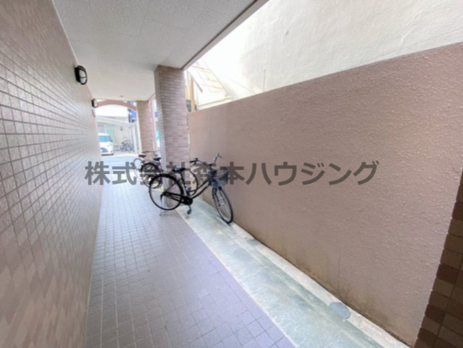 【その他共用部分】 | 　サンハイツ | 駐輪場です
