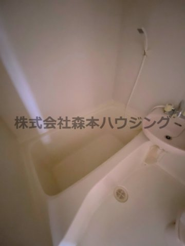 【浴室】 | 　サンハイツ | きれいなお風呂です