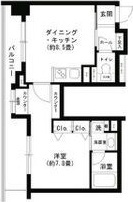 クリオ文京小石川の間取り|部屋がセパレートされているのがGOODです！