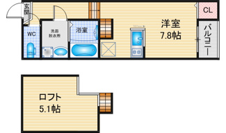 【間取り】 | ASTERIA新栄 | 略図の為、現状優先