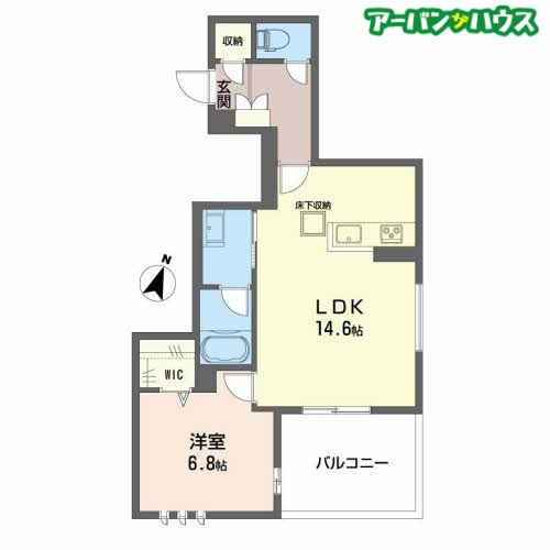 グラナートの間取り
