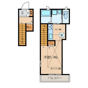 【間取り】 | メゾンＨａｎａ赤堤Ⅱ | 間取りです。