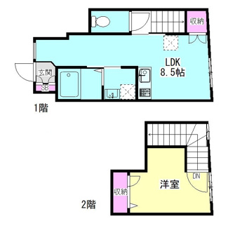 【間取り】 | カーサS千早 | 間取りです。