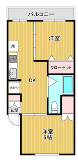 【間取り】 | 池袋ローヤルコーポ | 間取りです。