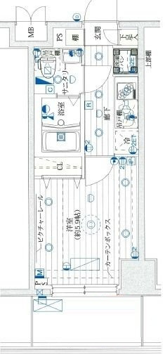 Le-lion大塚の間取り|間取りです。