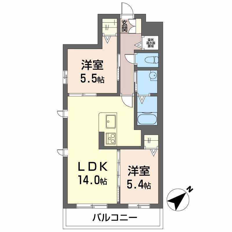 エソールの間取り