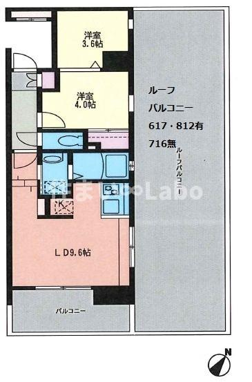 ＫＤＸ清水レジデンスの間取り