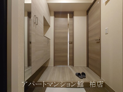 ヴィレオの玄関|同施工会社、同型タイプです