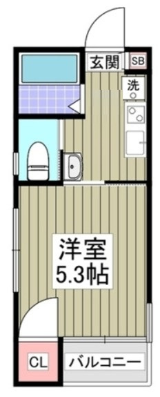 ＲｏｙａｌＣｒｅｓｔ弥生の間取り|間取りです。