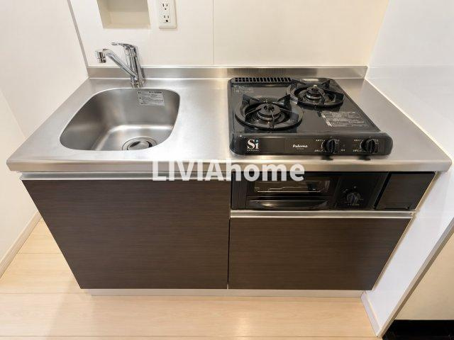 渋谷区代々木１丁目の賃貸マンションのキッチン