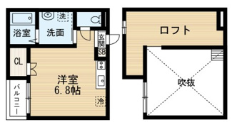 【間取り】 | アストン大成 | 間取りです。