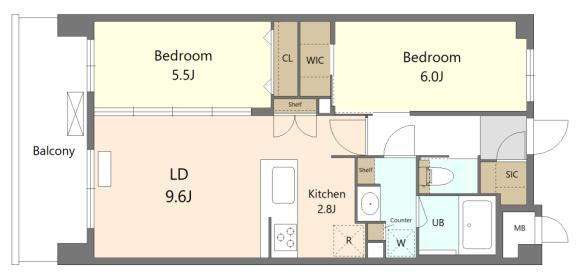 S-RESIDENCE豊achieveの間取り