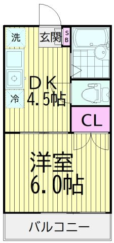 ハイム神山の間取り