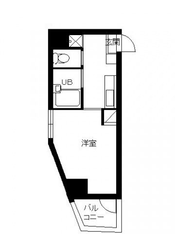 スカイコート高田馬場第３の間取り|間取りです。