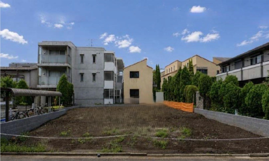 杉並区和泉　建築条件なし売地A区画の外観