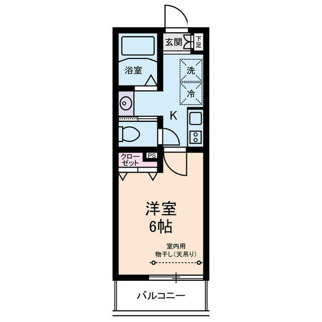 グランドール西尾久の間取り|間取りです。
