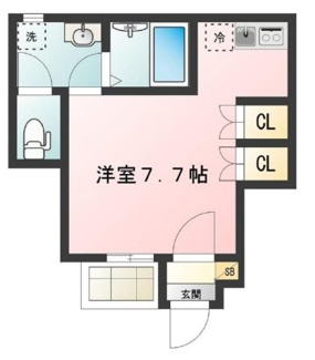 【間取り】 | Ｇｌａｎｚ千駄木Ｓｏｕｔｈ | 間取りです。