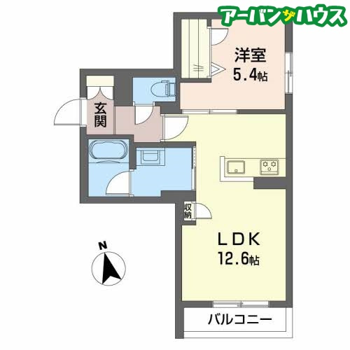 グレイス中島の間取り