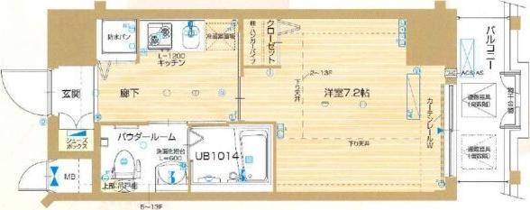 【間取り】 | ヴァンデュール名古屋御器所