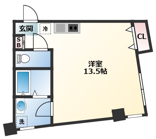 シンエイビルの間取り
