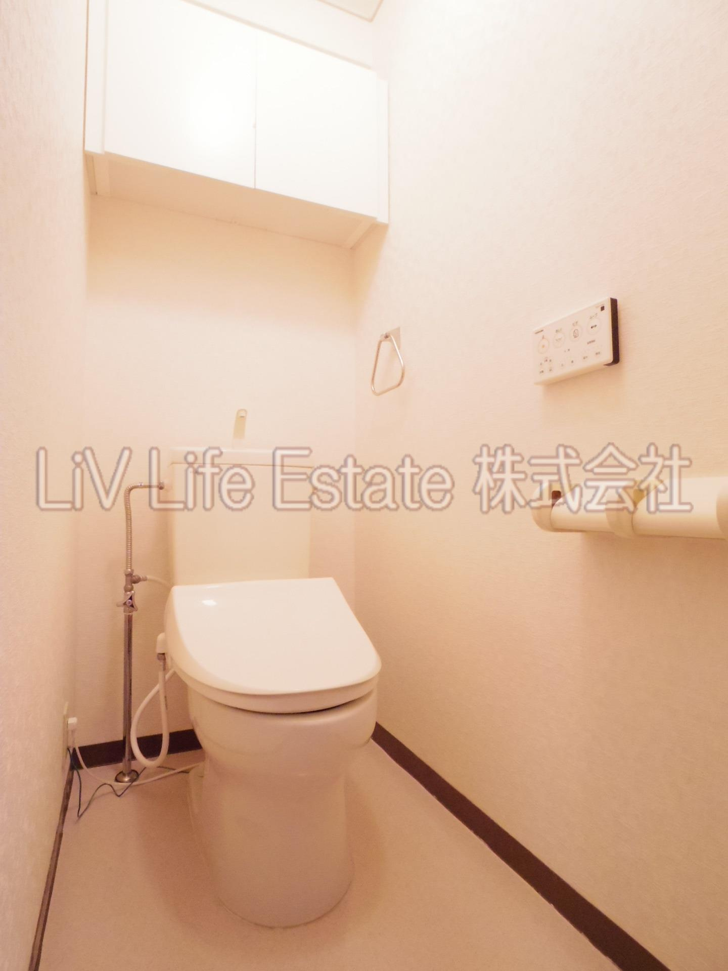 東村山市本町２丁目の賃貸マンションのトイレ