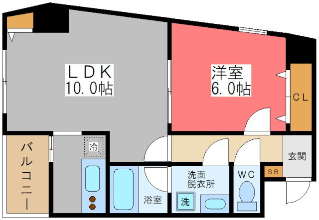 スカイコート中野南台第２の間取り