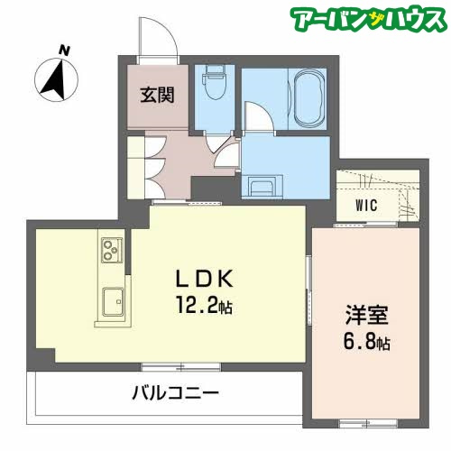 ル・フレーズの間取り