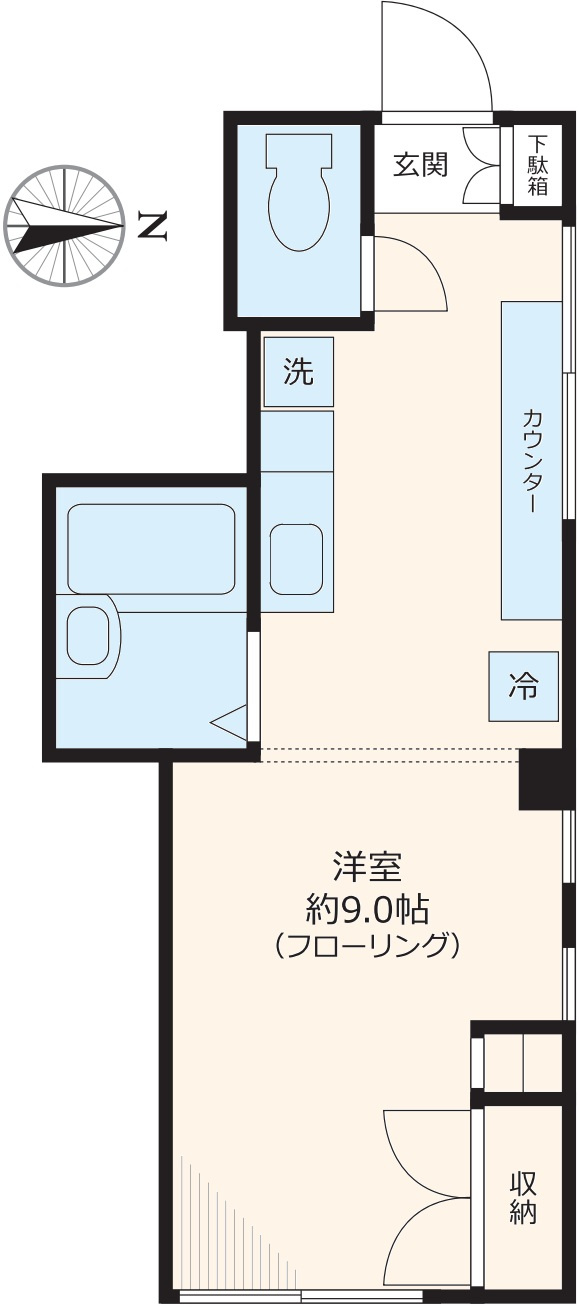 DX大和ビルの間取り