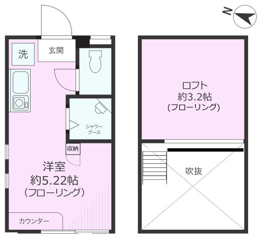 プレシャス白山の間取り