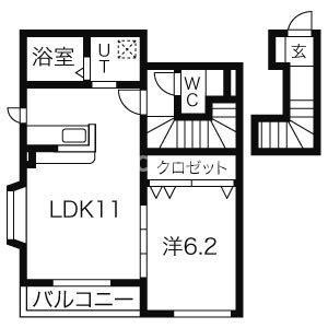 【間取り】 | 文水壱番館