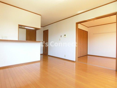 【内装】 | 文水壱番館 | 居室と寝室を分けて生活できる１ＬＤＫ。