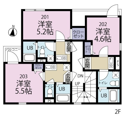 GrandirMaison小岩の間取り