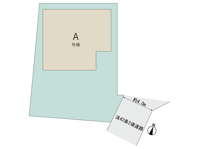 【区画図】 | 三島市谷田 新築一戸建て | 区画図です