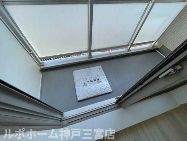 リブリ・中山手のバルコニー