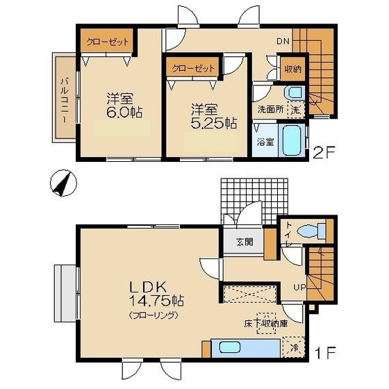 レウィシアの間取り