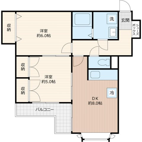 戸田ホームズの間取り